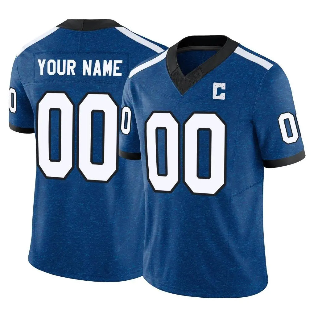 Custom IN.Colts Royal Limited Indiana Nights Alternate Vapor F.U.S.E. Home Game Any Name & Numbers Ndoa Stitched Jerseys
