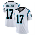 C.Panthers #17 Xavier Legette Player White Vapor Untouchable Limited Game Ndoa Stitched Jerseys
