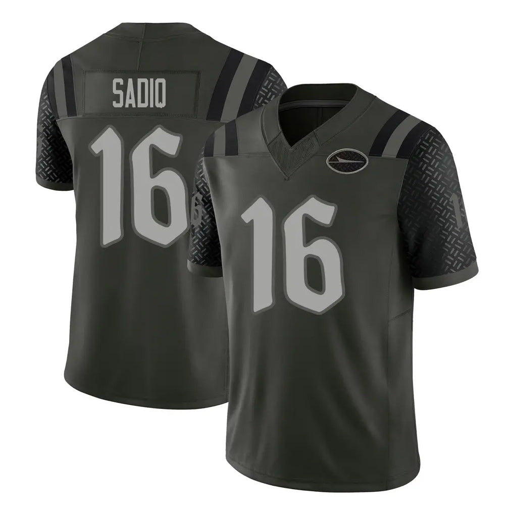 NY.Jets #16 Kenyon Sadiq Player Green Limited 2025 Rivalries Collection Home Game Ndoa Stitched Jerseys