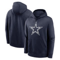 D.Cowboys ## Cowboys Blank Player Navy Pullover Hoodies Limited Ndoa Stitched Jerseys