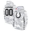 Custom IN.Colts Arctic Camo Salute to Service Hoodies Limited Game Any Name & Numbers Ndoa Stitched Jerseys
