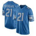 D.Lions #21 Roger McCreary Player Blue Home Game Ndoa Stitched Jerseys