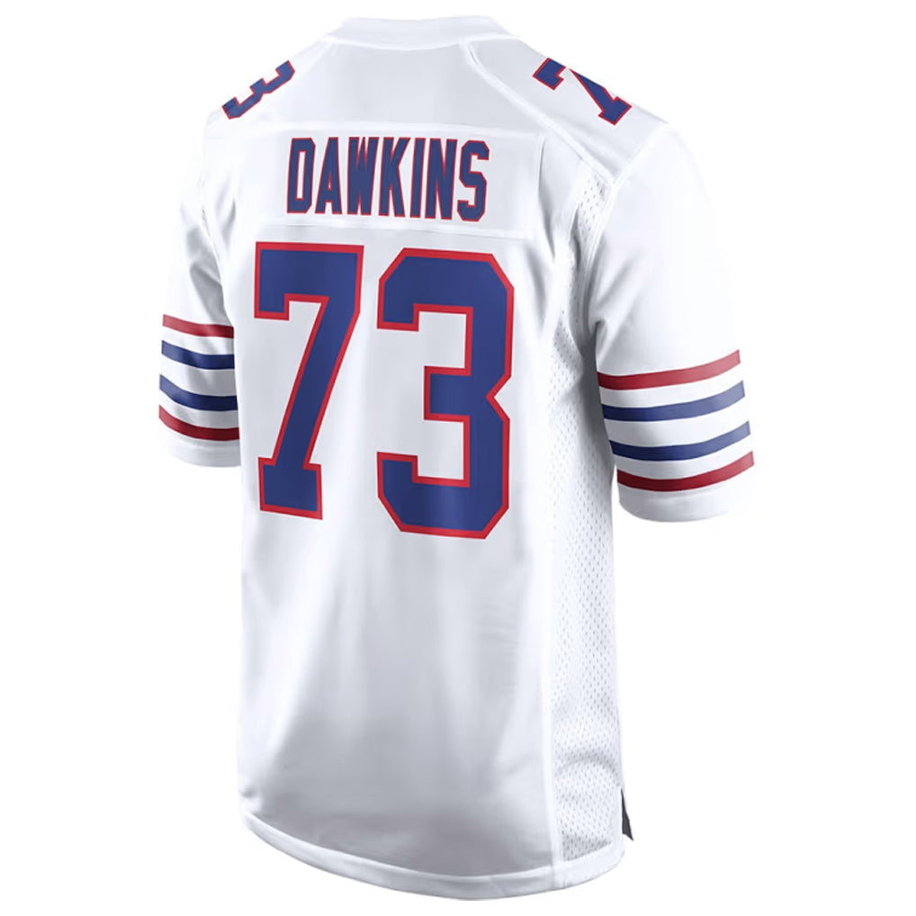 B.Bills #73 Dion Dawkins Player White Alternate Limited Home Game Ndoa Stitched Jerseys