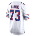 B.Bills #73 Dion Dawkins Player White Alternate Limited Home Game Ndoa Stitched Jerseys