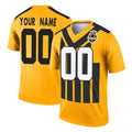Custom P.Steelers Gold Legend Limited 1933 Throwback Performance Home Game Any Name & Numbers Ndoa Stitched Jerseys