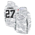 KC.Chiefs #27 Chamarri Conner Player Arctic Camo Salute to Service Hoodies Limited Game Stitched Jerseys