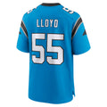 C.Panthers #55 Devin Lloyd Player Blue Home Game Ndoa Stitched Jerseys