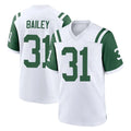 NY.Jets #31 David Bailey Player White Classic Home Game Ndoa Stitched Jerseys