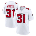 A.Falcons #31 Xavier Watts Player White Team Color Home Game Ndoa Stitched Jerseys