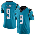 C.Panthers #9 Bryce Young Player Blue Vapor Untouchable Limited Game Ndoa Stitched Jerseys