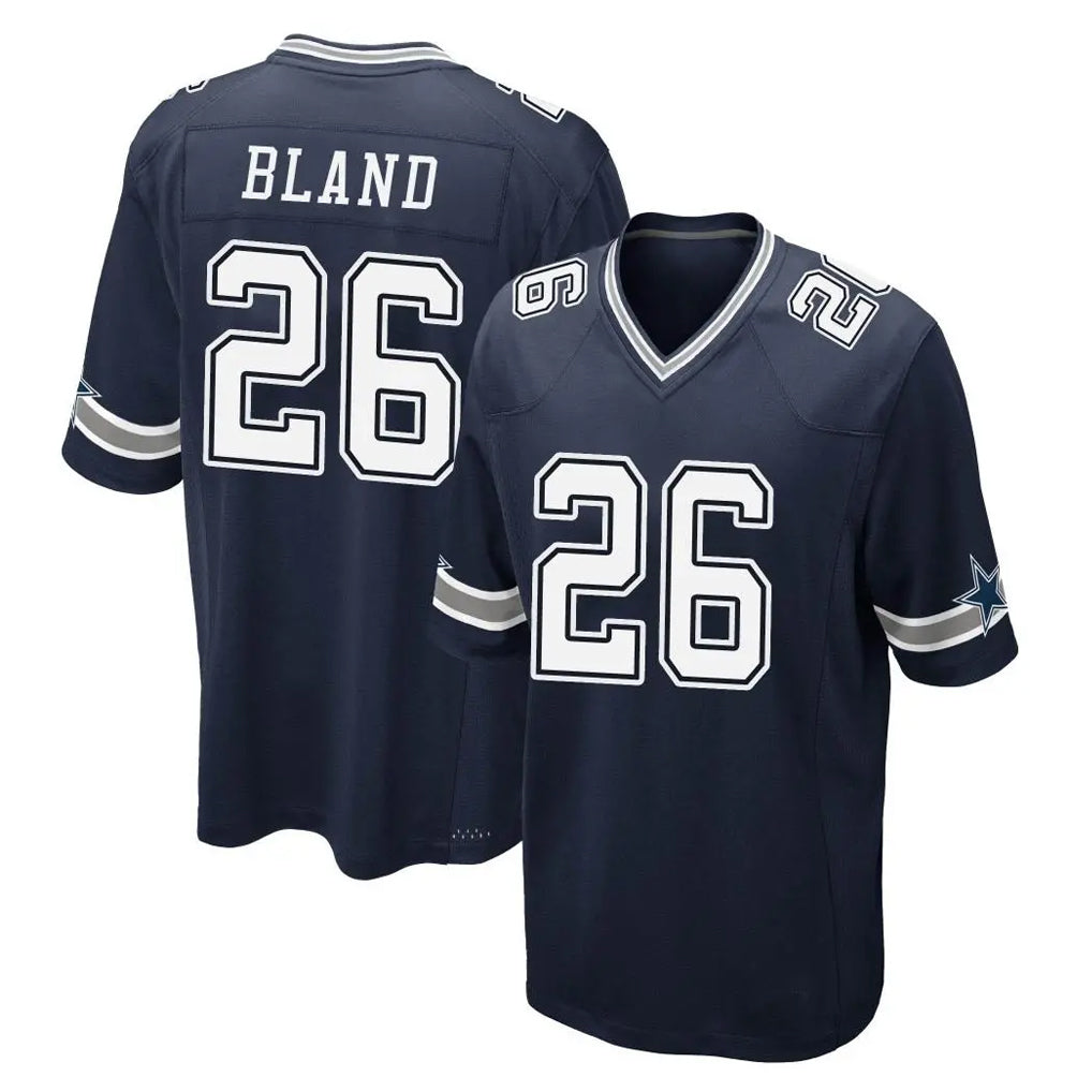 D.Cowboys #26 DaRon Bland Player Navy Home Game Ndoa Stitched Jerseys
