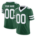 Custom NY.Jets Green Legacy Limited Vapor F.U.S.E. Home Game Any Name & Numbers Ndoa Stitched Jerseys