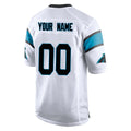Custom C.Panthers White Game Any Name & Numbers Ndoa Stitched Jerseys