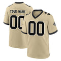 Custom NO.Saints Gold Home Game Any Name & Numbers Ndoa Stitched Jerseys