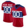 Custom NY.Giants Red Century Vapor F.U.S.E. Home Game Any Name & Numbers Ndoa Stitched Jerseys
