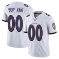 Custom B.Ravens White Vapor Untouchable Game Any Name & Numbers Ndoa Stitched Jerseys