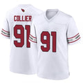 A.Cardinals #91 L.J. Collier Player White Game Home Ndoa Stitched Jerseys
