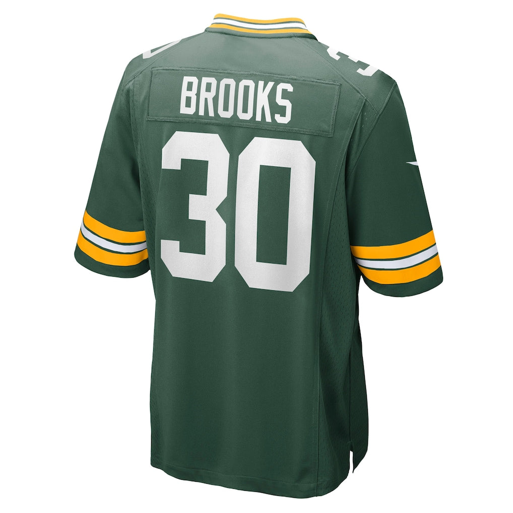 Ndoa GB.Packers #30 Chris Brooks Green Team Game Jersey