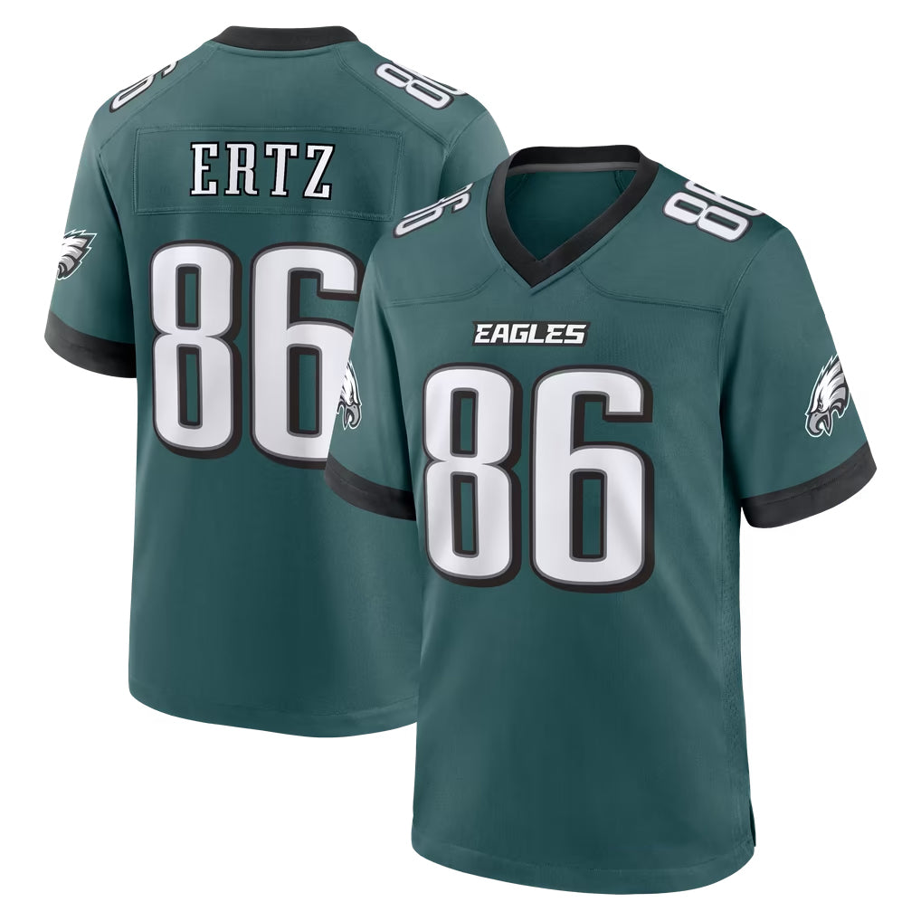 P.Eagles #86 Zach Ertz Player Team Color Green Game Home Ndoa Stitched Jerseys