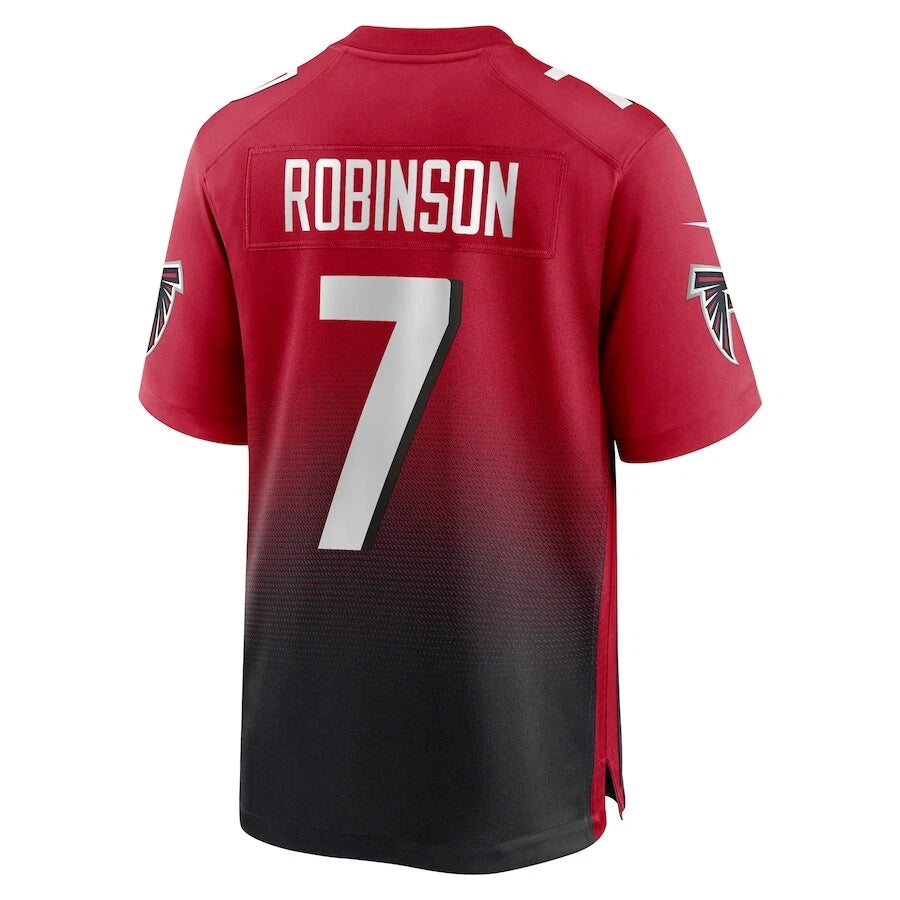 A.Falcons #7 Bijan Robinson Player Red Alternate Game Ndoa Stitched Jerseys