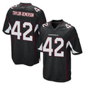 A.Cardinals #42 Dadrion Taylor-Demerson Player Black Home Game Ndoa Stitched Jerseys