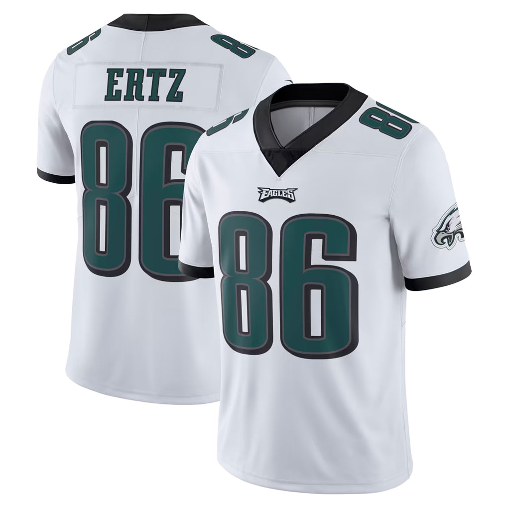 P.Eagles #86 Zach Ertz Player White Limited Vapor Untouchable Home Game Ndoa Stitched Jerseys
