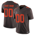 Custom C.Browns Brown Limited Vapor F.U.S.E. Alternate Game Any Name & Numbers Ndoa Stitched Jerseys