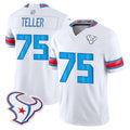 H.Texans #75 Wyatt Teller Player Whtie 2026 Rivalries Vapor Limited Home Game Ndoa Stitched jerseys