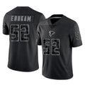 A.Falcons #52 Samson Ebukam Player Black RFLCTV Limited Game Ndoa Stitched Jerseys