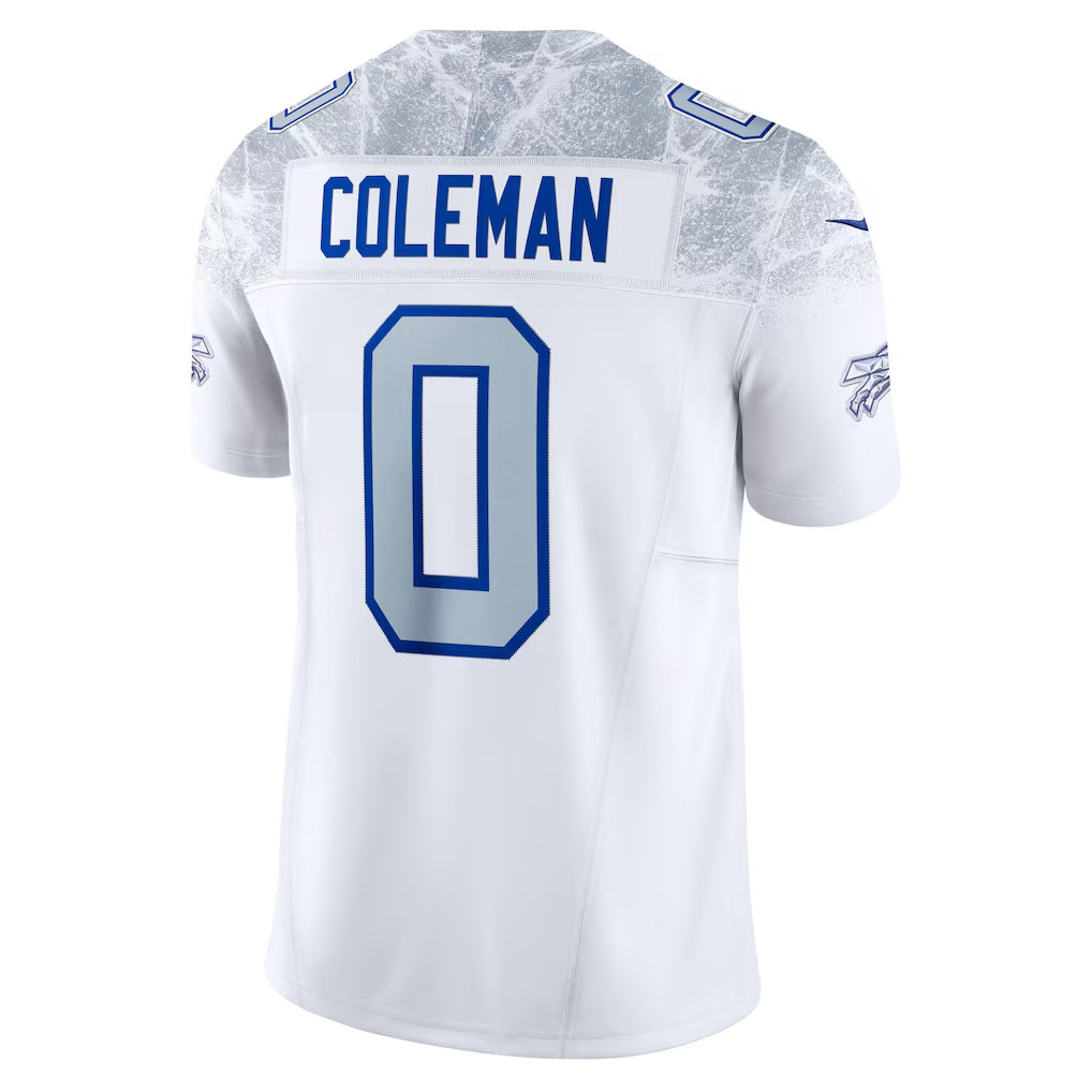 B.Bills #0 Keon Coleman Player White Rivalries Collection Limited Game Ndoa Stitched Jerseys