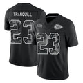 KC.Chiefs #23 Drue Tranquill Player Black Limited 2026 Salute to Service Home Game Stitched Jerseys