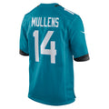 Ndoa J.Jaguars #14 Nick Mullens Teal Team Game Jersey