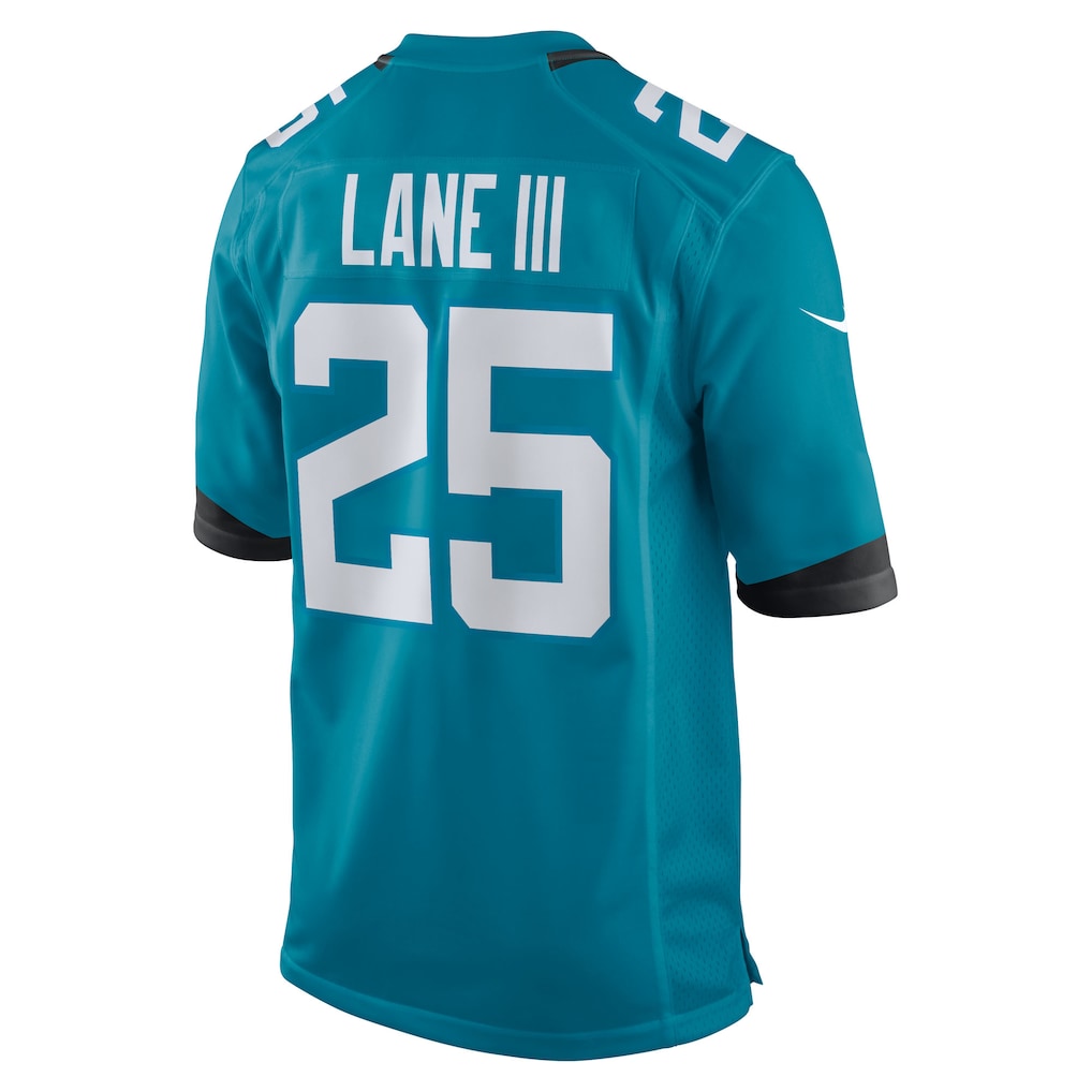 Ndoa J.Jaguars #25 Rayuan Lane III Teal Team Game Jersey