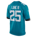 Ndoa J.Jaguars #25 Rayuan Lane III Teal Team Game Jersey