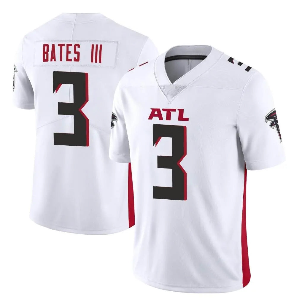A.Falcons #3 Jessie Bates III Player White Vapor Untouchable Limited Home Game Ndoa Stitched Jerseys