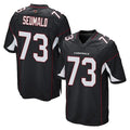 A.Cardinals #73 Isaac Seumalo Player Black Home Game Ndoa Stitched Jerseys