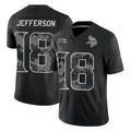 MN.Vikings #18 Justin Jefferson Player Black Limited 2026 Salute to Service Home Game Ndoa Stitched Jerseys