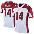 A.Cardinals #14 Michael Wilson Player White Limited Home Game Ndoa Stitched Jerseys