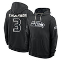 S.Seahawks #3 Nick Emmanwori Player 2026 Black Logo Pullover Hoodies Limited Game Ndoa Stitched Jerseys