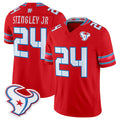 H.Texans #24 Derek Stingley Jr. Player Red 2026 Rivalries Vapor Limited Home Game Ndoa Stitched jerseys