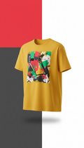 Graphic t-shirt with custom artwork print