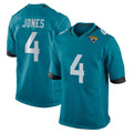 J.Jaguars #4 Jarrian Jones Player Teal Home Game Ndoa Stitched Jerseys