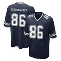 D.Cowboys #86 Luke Schoonmaker Player Navy Home Game Ndoa Stitched Jerseys