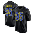 LA.Rams #95 Myles Garrett Player Black Fashion Limited Home Game Ndoa Stitched Jerseys