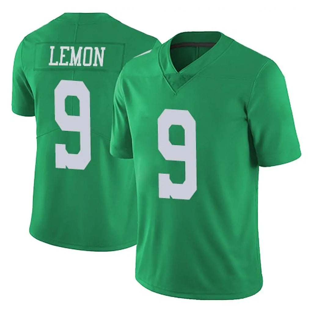 P.Eagles #9 Makai Lemon Player Green Limited Vapor Untouchable Home Game Ndoa Stitched Jerseys