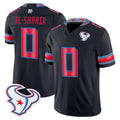 H.Texans #0 Azeez Al-Shaair Player Navy 2026 Rivalries Vapor Limited Home Game Ndoa Stitched jerseys