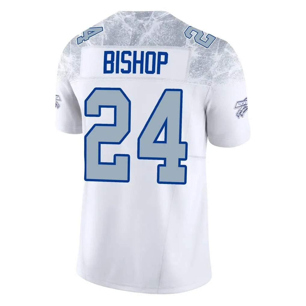 B.Bills #24 Cole Bishop Player White Rivalries Collection Vapor Limited Ndoa Stitched Jerseys