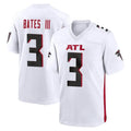 A.Falcons #3 Jessie Bates III Player White Home Game Ndoa Stitched Jerseys