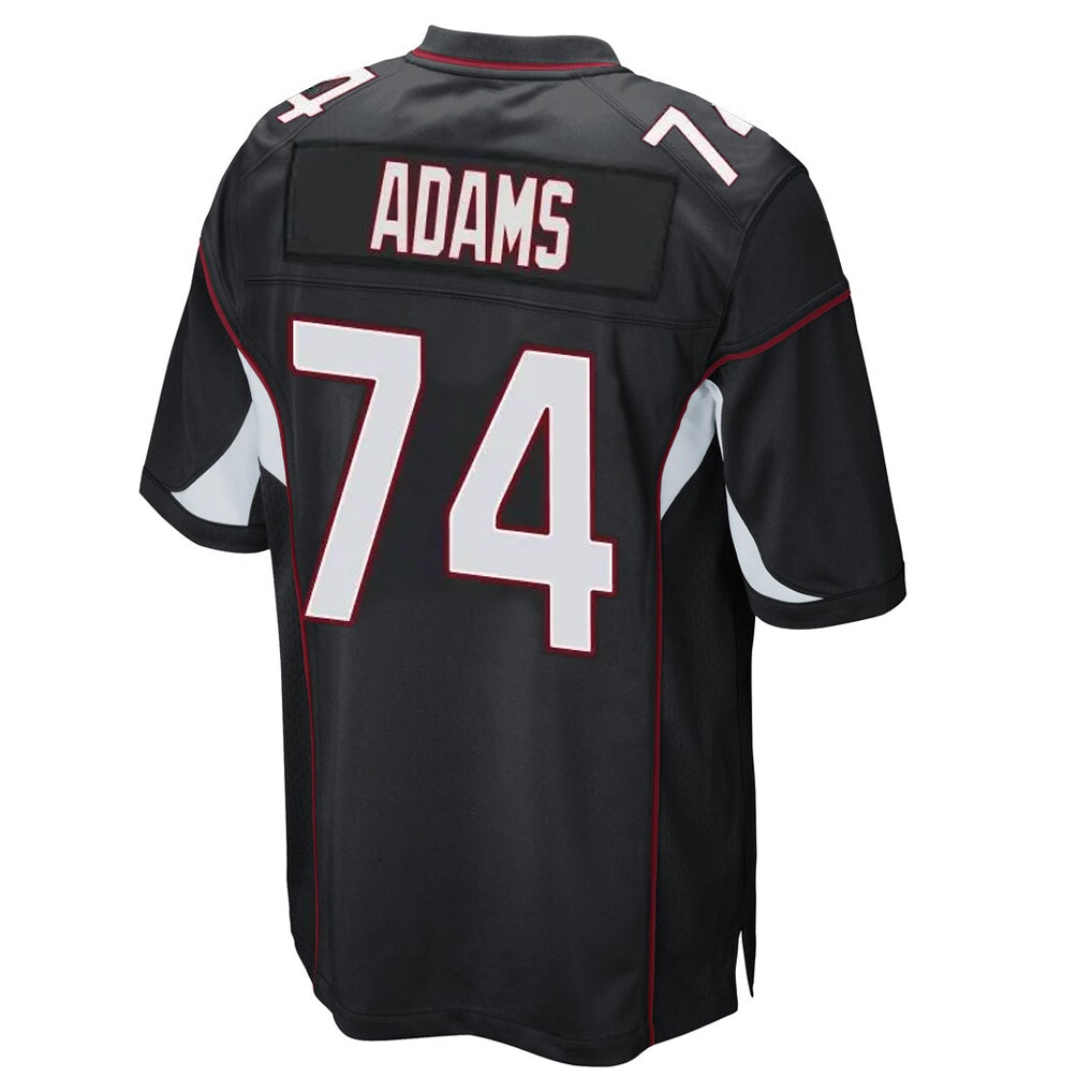 A.Cardinals #74 Isaiah Adams Player Black Home Game Ndoa Stitched Jerseys