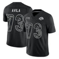 LA.Rams #73 Steve Avila Player Black Limited 2026 Salute to Service Home Game Ndoa Stitched Jerseys
